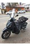 Piaggio Beverlys 400 Siperlik Ön Cam 2021 2024 Model 44cm Şeffaf Renkli 4mm