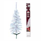 Beyaz Yılbaşı Çam Ağacı 90 cm, 76 Dal Ekonomik Boy Noel Ağacı