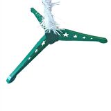 Beyaz Yılbaşı Çam Ağacı 90 cm, 76 Dal Ekonomik Boy Noel Ağacı