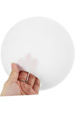 Avize Camı Kol Camı Glop Cam Avize Glop Camı Beyaz (AĞIZ ÇAPI 7CM-ÇAPI 15 CM)