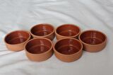 6 lı içi sırlı sütlaç kase (120*40 mm )