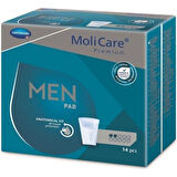HARTMANN MOLİCARE PREMİUM MEN PAD 2 DAMLA ERKEK MESANE PEDİ AKTİF KORUMA 14 LÜ*6  PAKET