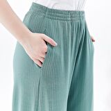 Kadın Oversize Fitilli Bol Paça Pantolon