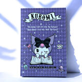 Kuromi Tarot ve Fal Temalı Sticker Albümü → Kuromi Sticker Defteri Albümü - Mistik Fal ve Tarot Koleksiyonu