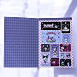Kuromi Tarot ve Fal Temalı Sticker Albümü → Kuromi Sticker Defteri Albümü - Mistik Fal ve Tarot Koleksiyonu