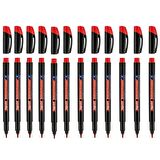 Bigpoint Permanent Marker (asetat) Kalem M 1,0 Kırmızı 12'li Set