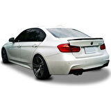 Bmw F30 Bagaj Üstü Spoiler Pianoblack Boyalı M-Performance