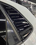 Volkswagen Polo İçin Uyumlu 2019+ Kelebek Cam Kaplama Piano Black