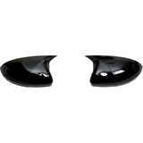 Bmw E90 Batman Yarasa Ayna Kapağı Piano Black / 2004-2008