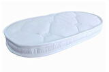 Chicco Baby Hug Uyumlu Anne Yanı Oval 35x75x10 Cm Havlu Kumaş Beşik Yatağı