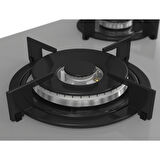 Ferre Rs Serisi Gri Cam  5 Gözlü Ankastre Set ( QBL62CPR-RS038-D065 )