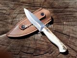 Küçük Geyik Boynuzu Bıçak 14.5 CM Toplam Uzunluk 2.5mm