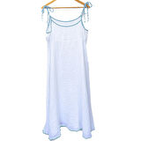Gecelik %100 Pamuk Müslin Nefes Alır Kadın Askılı Yazlık Gecelik Elbise Pijama – Rahat, Şık ve Çok Amaçlı