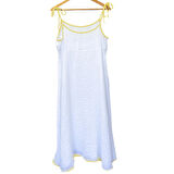 Gecelik %100 Pamuk Müslin Nefes Alır Kadın Askılı Yazlık Gecelik Elbise Pijama – Rahat, Şık ve Çok Amaçlı