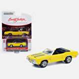 Greenlight Barret Jackson 1970 OLDSMOBILE 442 CONVERTIBLE Model Araba Sebring Sarı