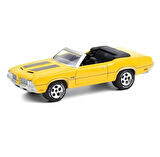 Greenlight Barret Jackson 1970 OLDSMOBILE 442 CONVERTIBLE Model Araba Sebring Sarı