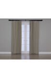 Gauze Fabric Design Blackout AÇIK GRI KARARTMA ÖZELLİKLİ FON PERDE 150 x 270