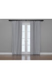 Gauze Fabric Design Blackout Taş Rengi KARARTMA ÖZELLİKLİ FON PERDE 150 x 260