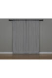 Gauze Fabric Design Blackout Taş Rengi KARARTMA ÖZELLİKLİ FON PERDE 150 x 260