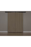 Gauze Fabric Design Blackout Açık Nohut Rengi KARARTMA ÖZELLİKLİ FON PERDE 100 x 260