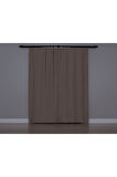 Gauze Fabric Design Blackout Koyu Nohut Rengi KARARTMA ÖZELLİKLİ FON PERDE 100 x 260