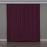 Gauze Fabric Design BLACKOUT MÜRDÜM KARARTMA ÖZELLİKLİ FON PERDE 250 x 250