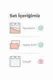 Blossom %100 Pamuk Çift Kişilik Nevresim Seti