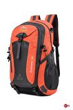 Bliss Turuncu İthal Çok Fonksiyonlu Su Geçirmez Outdoor Dağcı Kamp Çantası 40 lt