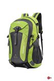 Bliss Yeşil İthal Çok Fonksiyonlu Su Geçirmez Outdoor Dağcı Kamp Çantası 40 lt