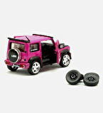 BM Creations Junior LB★Works Suzuki Jimny 1:64 - Glitter Pink (Pembe)