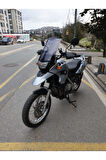 Bmw F650 GS Siperlik Ön Cam 2004-2007 Model 45cm açıkfüme Renkli ( 4 Delikli ) 4mm