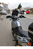 Bmw F650 GS Siperlik Ön Cam 2004-2007 Model 45cm Şeffaf Renkli ( 4 Delikli ) 4mm