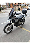 Bmw F650 GS Siperlik Ön Cam 2004-2007 Model 45cm Şeffaf Renkli ( 4 Delikli ) 4mm