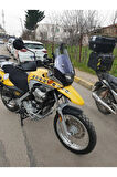 Bmw F650 GS Siperlik Ön Cam ( 3 Delikli ) 1999 2003 Model 35cm açıkfüme Renkli 4mm