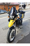 Bmw F650 GS Siperlik Ön Cam ( 3 Delikli ) 1999 2003 Model 35cm Şeffaf Renkli 4mm