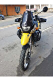 Bmw F650 GS Siperlik Ön Cam ( 3 Delikli ) 1999 2003 Model 35cm Şeffaf Renkli 4mm