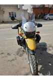 Bmw F650 GS Siperlik Ön Cam ( 3 Delikli ) 1999 2003 Model 58cm Şeffaf Renkli 4mm