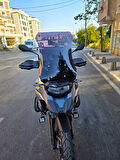 MOTOCAM Bmw F750 GS Siperlik Ön Cam 2018-2023 Model 57cm Siyah Renkli 4mm UZUN CAM