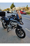 Bmw F750 850 Sport Siperlik Ön Cam 2018-2024 Model 47cm Açıkfüme Renkli 4mm