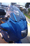 Bmw R 1100 RT Siperlik Ön Cam 1995 2000 Model 40cm Açıkfüme Renkli 4mm