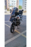 MOTOCAM Bmw R 1150 ADV Siperlik Ön Cam 2002-2006 Model 52cm Siyah Renkli 4mm