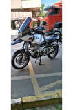 MOTOCAM Bmw R 1150 ADV Siperlik Ön Cam 2002-2006 Model 52cm Siyah Renkli 4mm