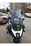 Bmw R 1200 1250 GS Siperlik Ön Cam 2013 2024 Model 52cm Açıkfüme Renkli 4mm