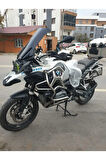 Bmw R 1200 1250 GS Siperlik Ön Cam 2013 2024 Model 52cm Siyah Renkli 4mm