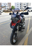 Bmw R 1200 GS Siperlik Ön Cam 2004 2012 Model 40cm Açıkfüme Renkli 4mm ORTA BOYLU CAM