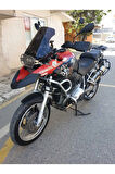 Bmw R 1200 GS Siperlik Ön Cam 2004 2012 Model 50cm Siyah Renkli 4mm UZUN CAM