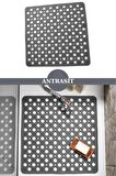 Kare Vantuzlu Banyo ve Duş Kaydırmazı, Küvet İçi Duşakabin Kaydırmaz Vantuzlu Banyo Paspası 54x54cm