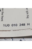 1U0010248H 97-00 Skoda Octavia Airbag Bilgi Etiketi AtiParts