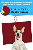 Havhav Küçük Ve Orta Irk İçin Köpek Minderi 47x70 Cm Bordo Renkli Köpek Yatağı