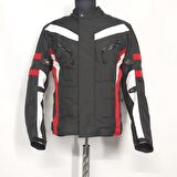 LBC Efe Siyah-Kırmızı Motosiklet Mont